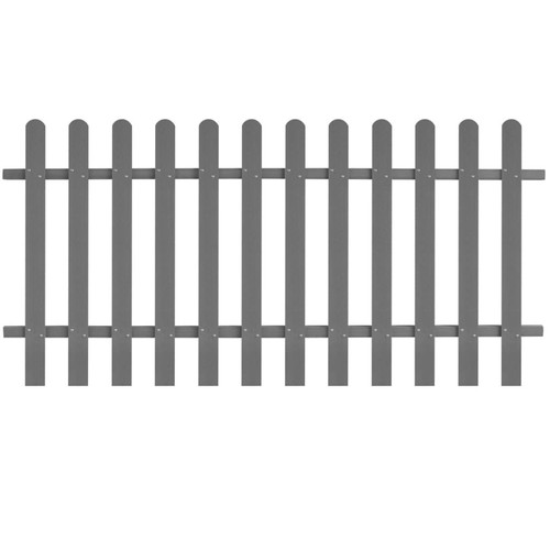 Clôture wpc bordure grillage - wpc,