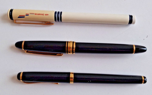 Lot stylos plume jamais - stylos,