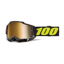Masque 100% ACCURI 2 FAIRBANKS Lentille À Miroir Or MX Enduro Moto Cross