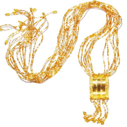 Collier africain nwanda - nwanda, en