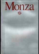 Opel Monza Prospekt 1982, 40 Seiten