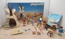 Campement Indiens vintage