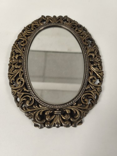 Ancien miroir ovale cadre - miroir,