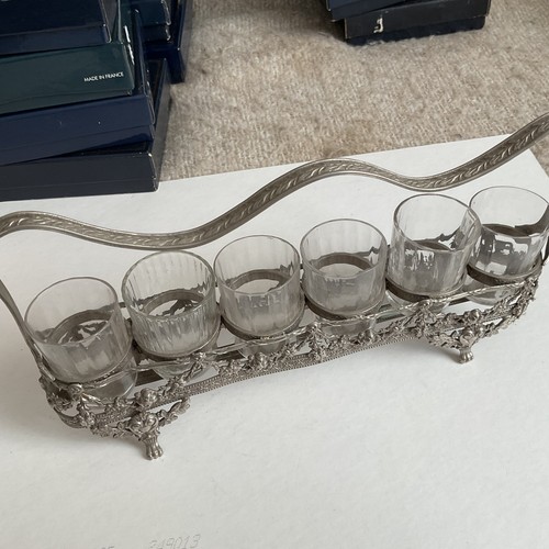 Porte verres liqueur - 6, en