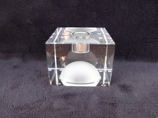 Bougeoir Rosenthal Studio Line verre cristal au plomb design