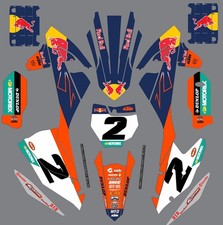 Decals for KTM SXF SX 125-450 2016-2018 stickers