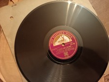 Disque 78 tours His master