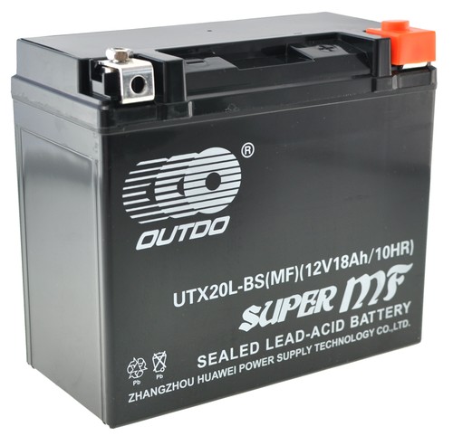 Outdo batterie gel ytx20l - batterie, ytx20l-bs