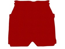 Rouge tapis de coffre pour Mercedes W110 , W111, W112 1961-1968