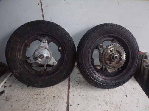 Paire roues mini moto - de,