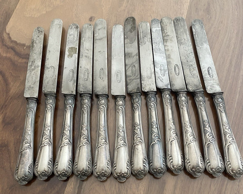 Anciens couteaux de table - anciens,