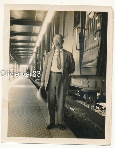 Photo ancienne homme sur - ancienne, un