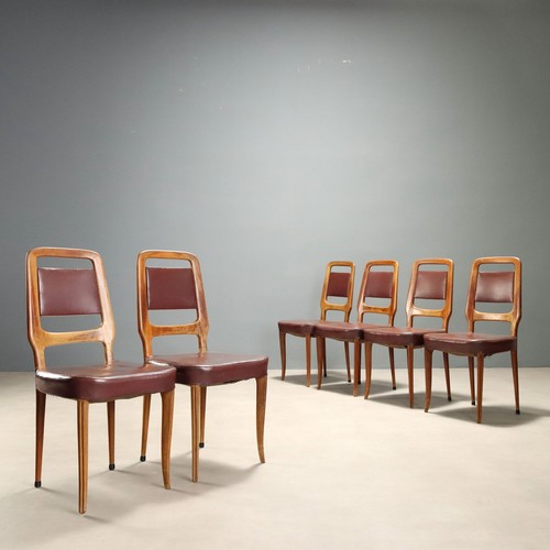 Chaises vintage hêtre - hêtre, simili