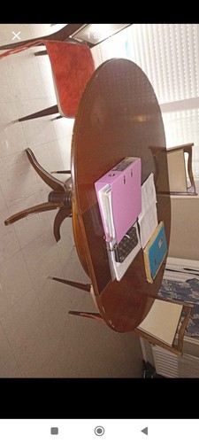 Table bois avec - 4,