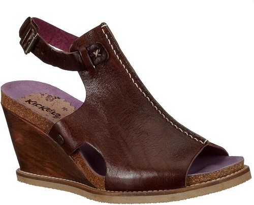 Kickers pump funk marron - u-funk,