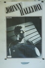Johnny Hallyday, affiche music, 70x100, Philips