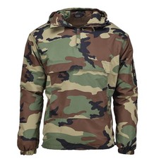 Mil-Tec Veste Anorak Militaire Hiver Imperméable à Capuche  Woodland
