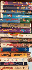 KIDS VHS Tapes TV Movies Disney Animation - U CHOOSE - *Buy More & Save*