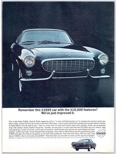 Volvo p1800 - p1800, car