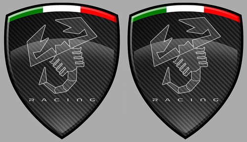 Ecussons abarth fiat 500 - 2, x