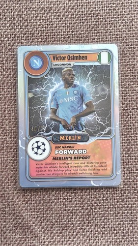 Topps merlin victor - topps, osimhen