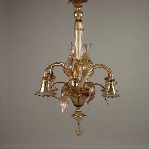 Lustre ancien verre - lustre,