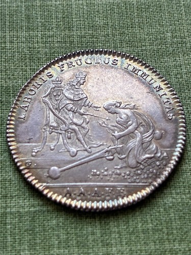Jeton argent louis - argent, flandre