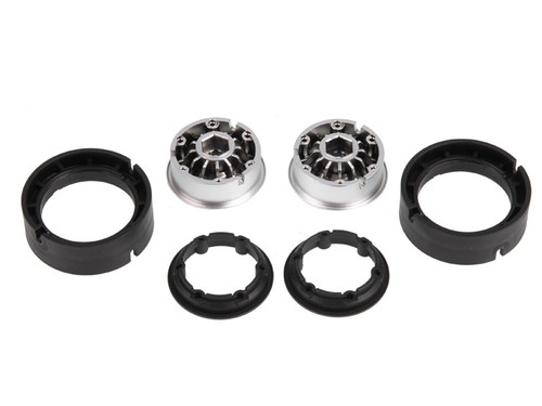 Traxxas jantes chrome satiné - jantes,