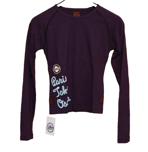 Shirt evisu violet vintage - t-shirt,