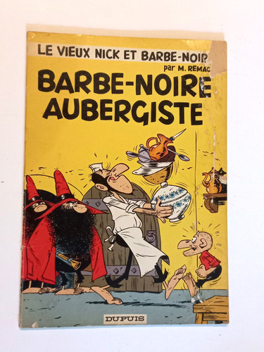 Rare vieux nick barbe noire - bd,
