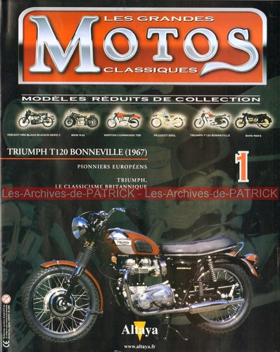 Motos classiques triumph - motos,