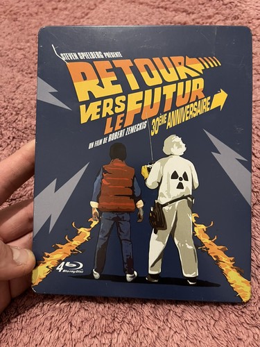 Steelbook trilogie retour vers - steelbook,