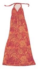 Coogi Halter Dress Maxi Logo