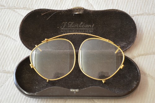 Antique sunglasses holder with - antique,