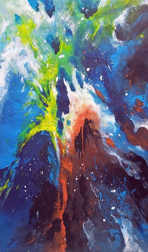 Peinture abstraite - ,