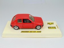 vintage Peugeot 205 GTI 1508 solid red 1/43 car