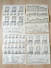 4 advertising boards furniture factory Genin Paris chair chair 