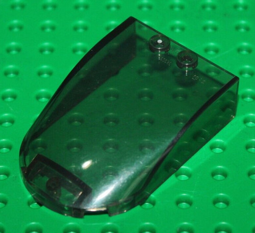 Lego smoke windscreen 6x4x1 - smoke,