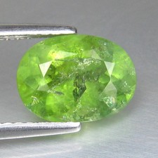 2.19 CT OVALE, 9X6 MM ROULEMENT EN CUIVRE NATUREL MOZAMBIQUE PARAIBA TOURMALINE