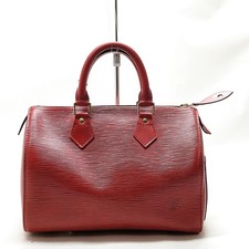 Louis Vuitton LV Hand Bag Speedy 25 Reds Epi 3974176