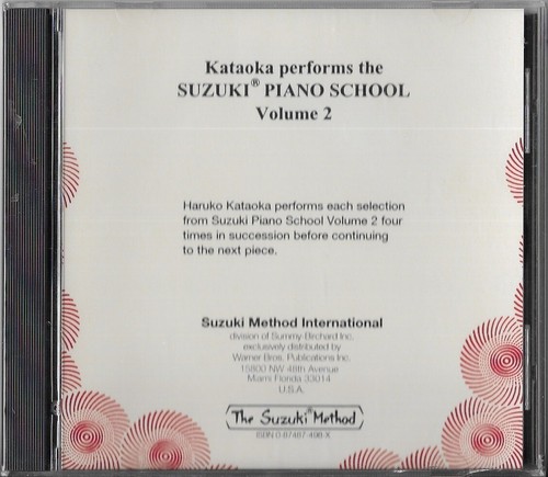Suzuki piano school vol 2 - school,,