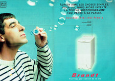 advertising 0923 1997 Brandt washing machine Premia 2p
