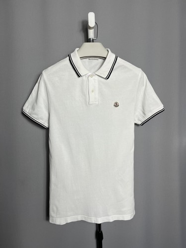 Polo moncler homme blanc - moncler, col