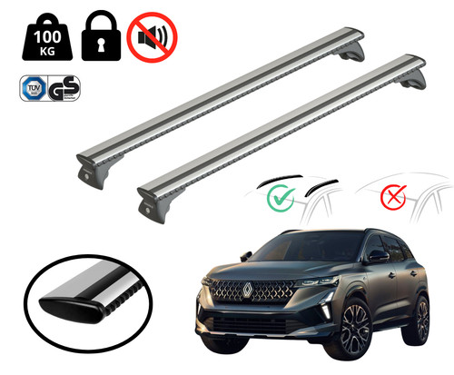 Barres toit nordrive pour - barres,
