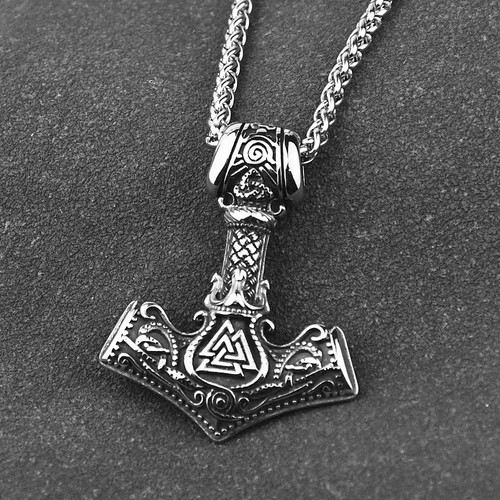 Pendentif gothique argenté - gothique,
