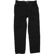 Lee Harlem Walker  Homme Noir Straight Regular  Jeans W33 L32 (69035)