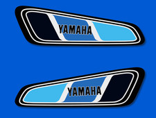 YAMAHA DT 125 - Kit Sticker decals - 1977 - BLUE model - DTE  DTF
