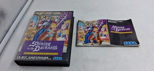 Boite notice sega - [boite, mega
