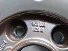 6.5JX16H2 jante pour VOLKSWAGEN GOLF V BERLINA (1K1) GT SPORT 2007 418933