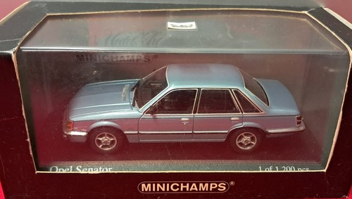 Minichamps opel senator bleu - minichamps,
